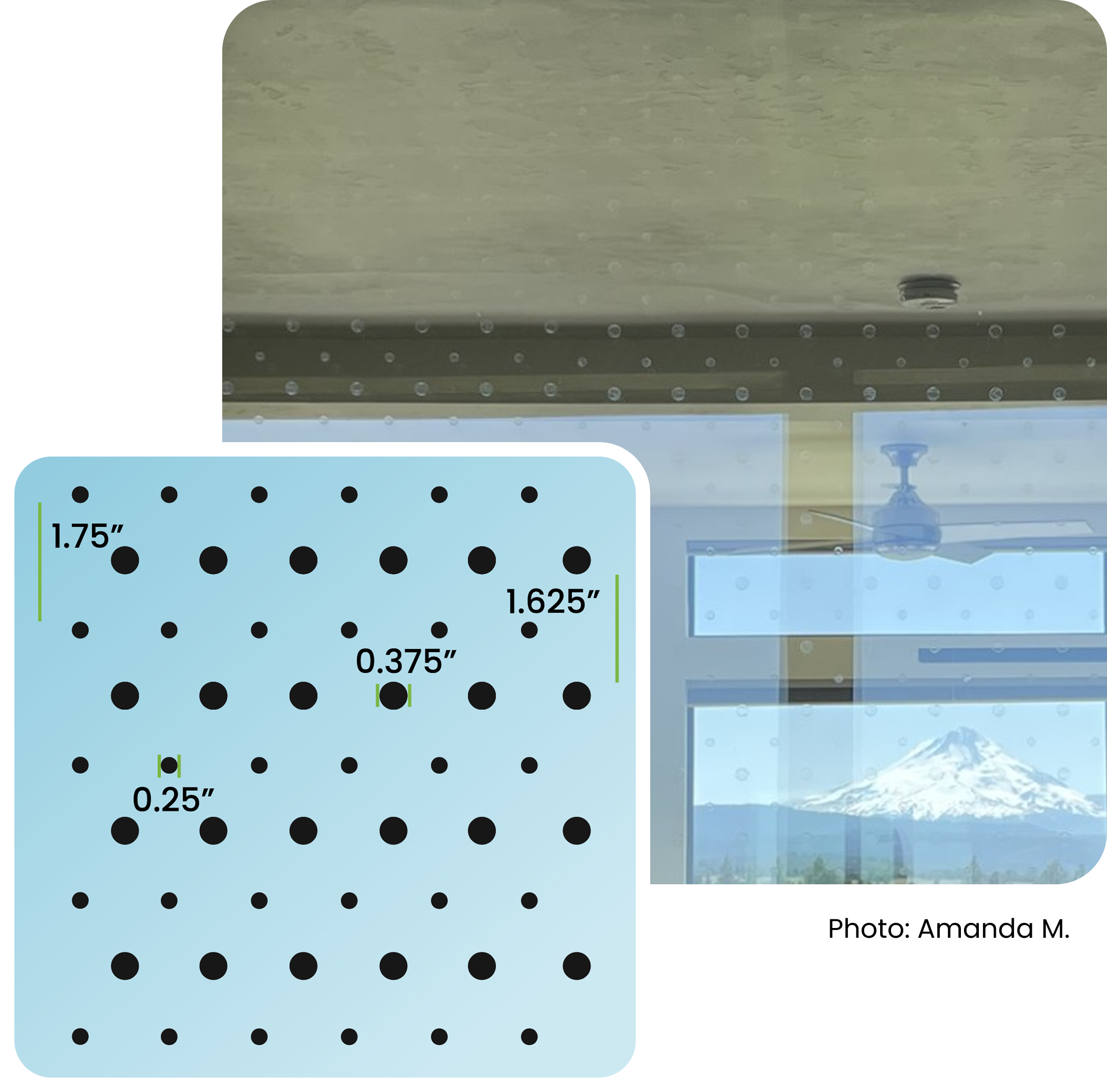 Bird Divert UV Pattern